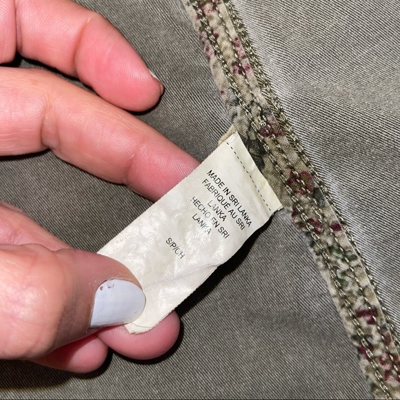 ☘Lucky Brand☘ Olive Green Military Utility Jacket - Picture 7 of 8